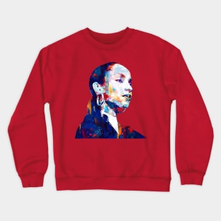 Sade Abstract Paintings Crewneck Sweatshirt